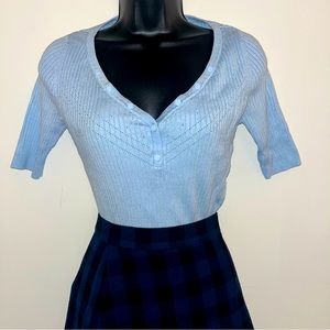 White House Black Market Ribbed Top